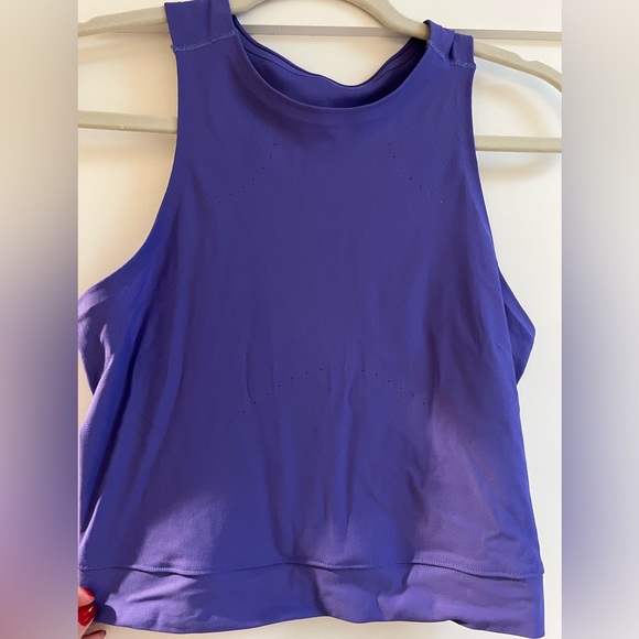 Lululemon purple crop tank top - Picture 2 of 3
